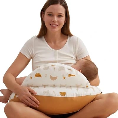 momcozy almofada de amamentação com cerca de segurança