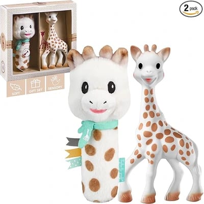 Sophie la girafe caixa de oferta para recém-nascido