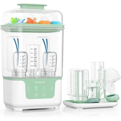Momcozy esterilizador e secador de biberões 4 em 1