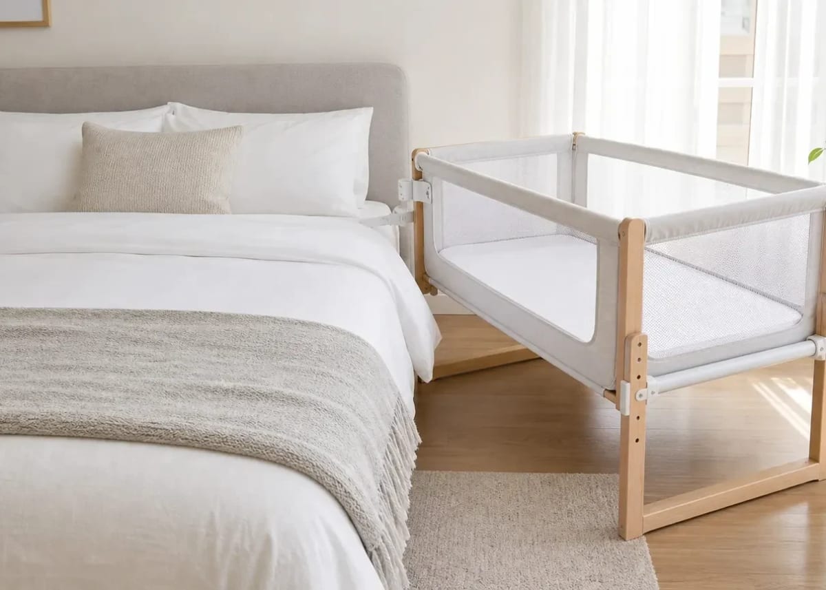 Os 5 melhores berços co-sleeping e next to me de 2026