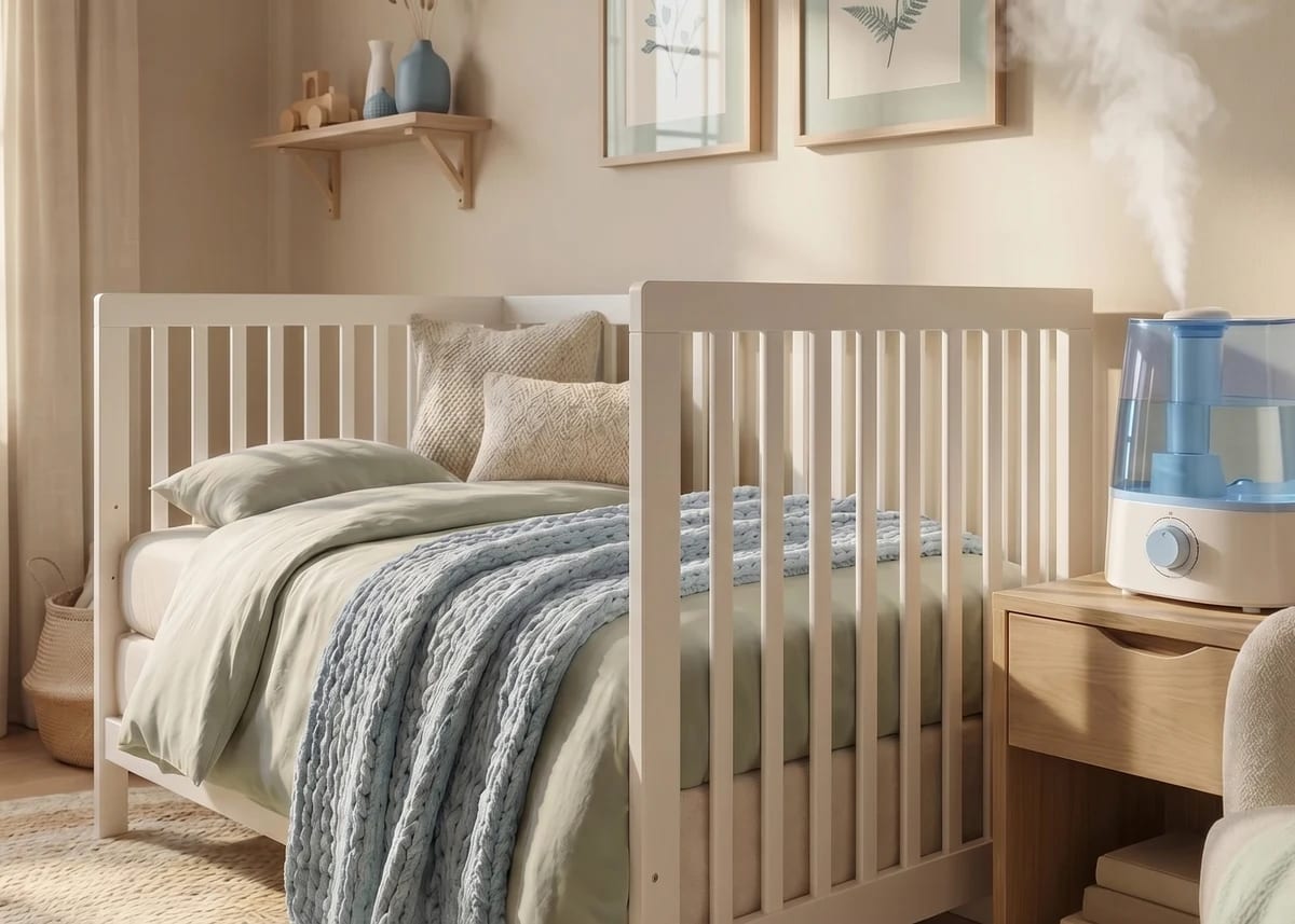 Os 5 melhores humidificadores para bebés de 2026