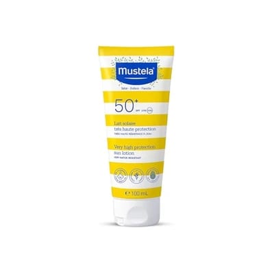 Protetor solar Mustela em leite SPF 50