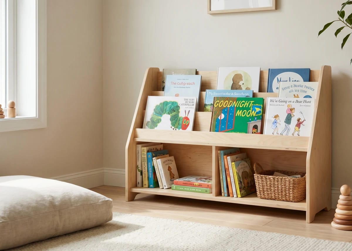 As 5 melhores estantes Montessori para livros de 2026