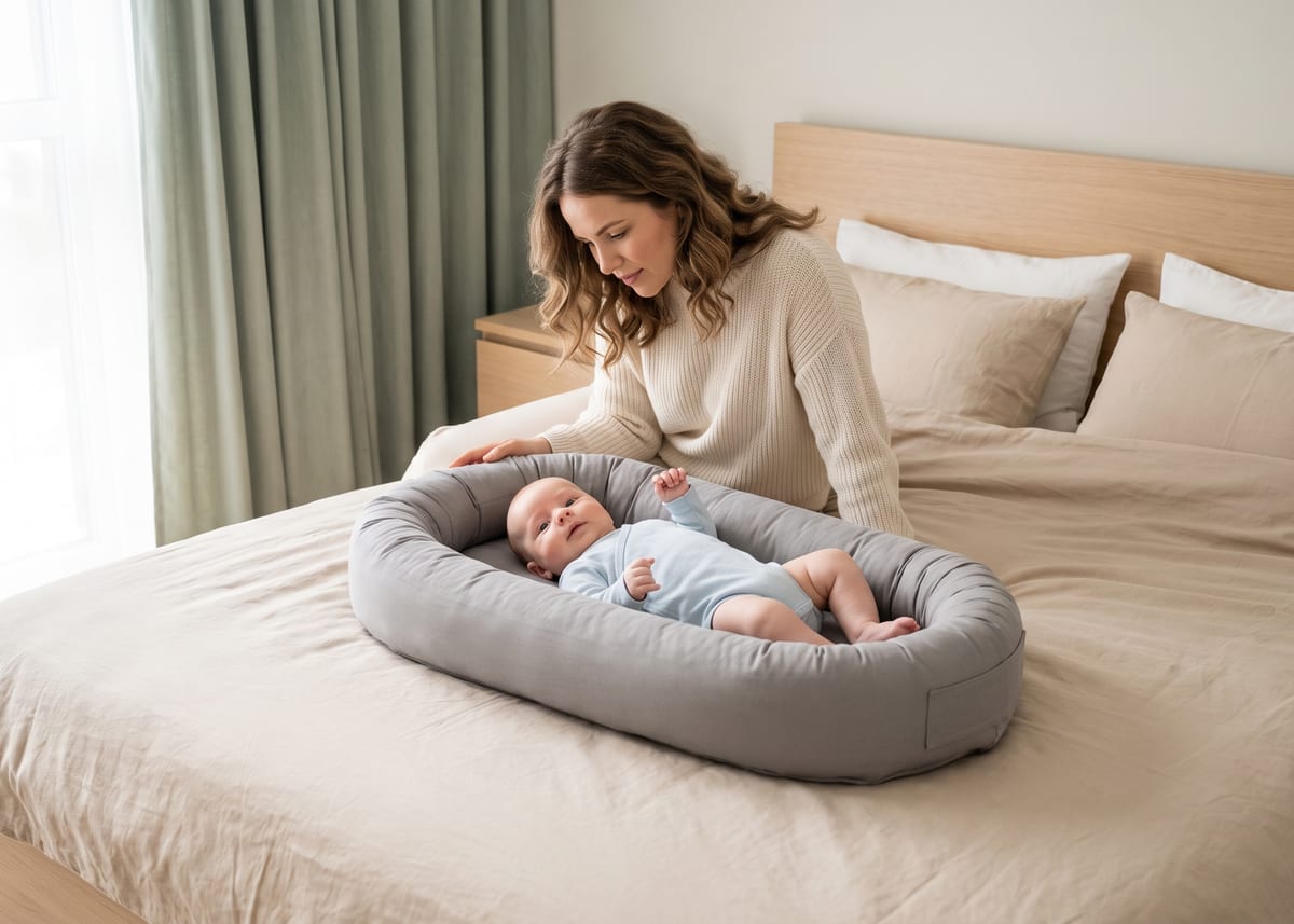 O bebé pode dormir no ninho? O que é seguro