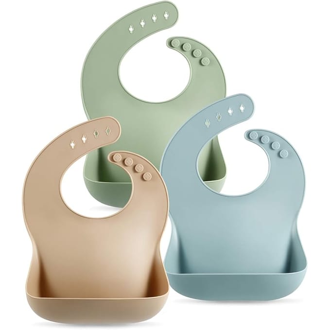 PandaEar: conjunto de 3 babetes