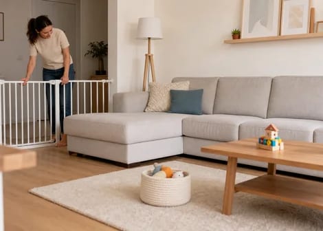 Segurança do bebé em casa: prevenir acidentes domésticos