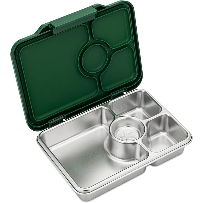 Yumbox Prêt: lancheira em inox com 4 compartimentos