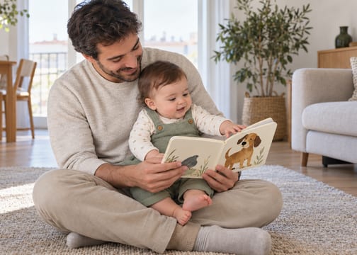 Ler ao bebé: quando começar e como partilhar livros